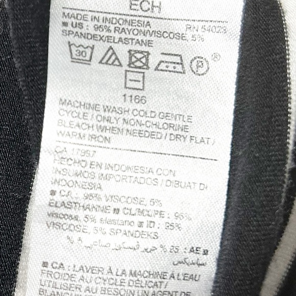 Old Navy Jersey Knit Long Sleeve Striped Swing Dress Rounded Collar Comfortable - Picture 10 of 10